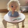 Frozen dolls head with comb Image 2