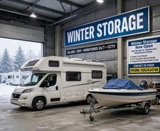 Secure indoor storage for boats and campervans in South Dublin