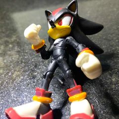 Jazware 3 inch shadow the hedgehog toy, sonic the hedgehog toys