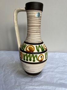 vintage Austrian Keramos Wien mid century vase PRICE DROP