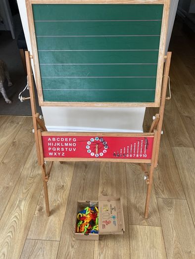 Drawing board and magnets