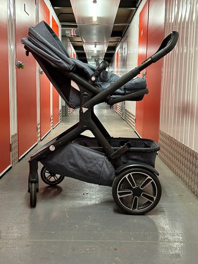 NUNA demigrow single/double pram/stroller