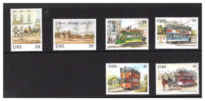 Ireland Irish Transport Selection Pack F Commemorative Stamp Commemorative Pack