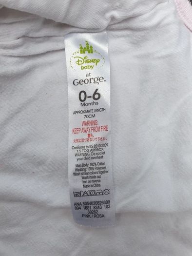 George Babygirl sleeping bag 0-6 month