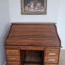 Oak Roll Top desk Image 3