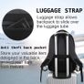 Laptop Backpack with USB Charging&Headphone Port,Anti-Theft Business Computer Rucksack with Breathable Padded Shoulder Strap, Water Resistant for School/Work/Travel Image 3