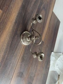 1950's Silver Plated Candle Holder