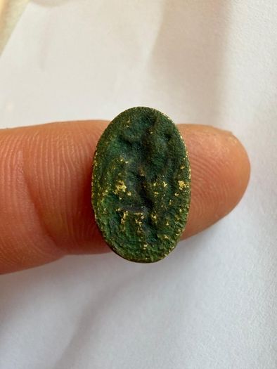 Rare Ancient Roman & Byzantine Bronze Collection - 2 Signet Rings & 2 Coins (4-Piece Lot)