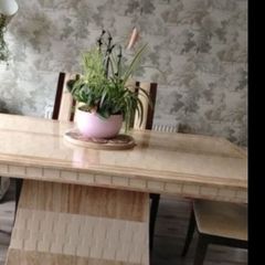 marble table
