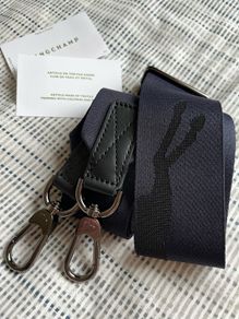 Longchamp Galloping Horse Logo Shoulder / Crossbody Bag Strap