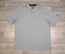 FootJoy FJ Polka Dot Patterned Golf Polo Shirt Mens XXL