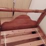 Extremely Solid Single Wooden Bed Frame - Can Deliver Image 3