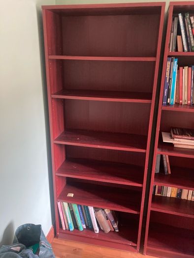 Bookcases x 2 - Bookshelves.