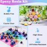 Epoxy Resin, 64oz Crystal Clear Epoxy Resin and Hardener, Bubbles Free Table Top & Bar Top Casting Resin, Clear Epoxy Resin for Tumblers, Art Crafts, Jewelry Making (FREE POSTAGE) Image 5