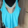 Sonja Blank blue swimsuit size UK24 EU52 Postage included Image 2