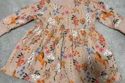 Next baby girl autumn dress size 9-12 m