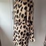 dress Bnwt H&M aminal print wrap shirt dress medium Image 8