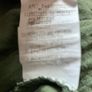 Size 12 Khaki Green Top , Made In Italy Image 3