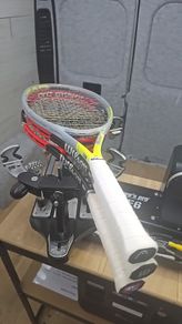 Mobile racket stringing