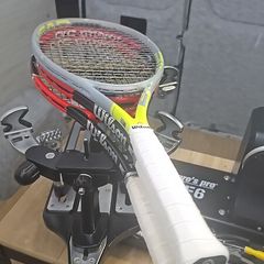 Mobile racket stringing