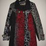 Multi-Colour Embroidered Wool Mix Coat with Pockets L Image 2