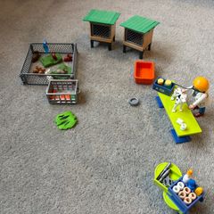 Playmobil vet and animal set
