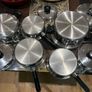 Vintage Amway Queen Stainless Steel Cookware Set, Mid Century Retro Kitchenware Image 3