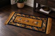 Hand Knotted Chinese Silk Foundation Rug