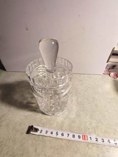 Waterford crystal jam /honey jar .No. 61.