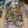 Large Old Beautiful Murano Glass Posy Basket is a stunning piece for any collector of Beautiful Old Glass Image 2