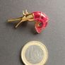 Vintage shrimp brooch Image 3
