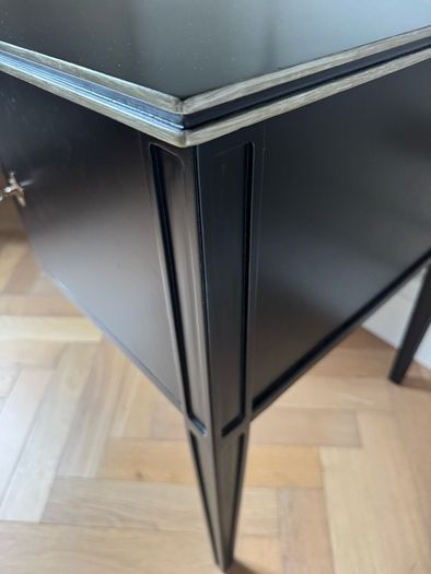 Beautiful Desk with Leather Inlay