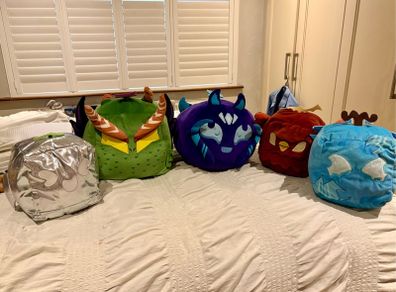 Official Roblox Blox Fruits Deluxe Plush Bundle - Set of 5 (Great Condition)