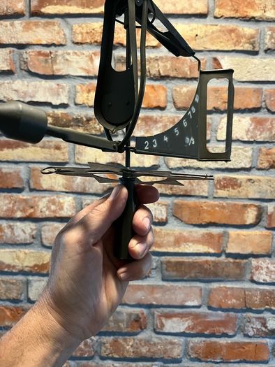 vintage military Weather station