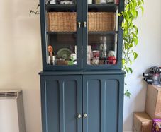 IKEA Lommarp cabinet with glass doors