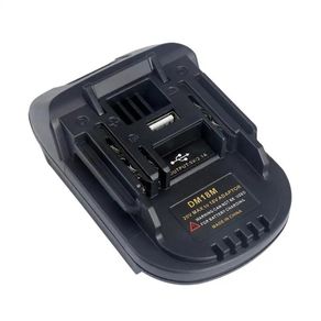 DM18M Battery Convertor Adapter for Milwaukee 18V for Dewalt 20V Battery Convert to for Makita 18V BL1830 BL1850 Batteries