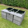 New Rattan Cube Garden Furniture - 10 Seater - Delivery Image 4