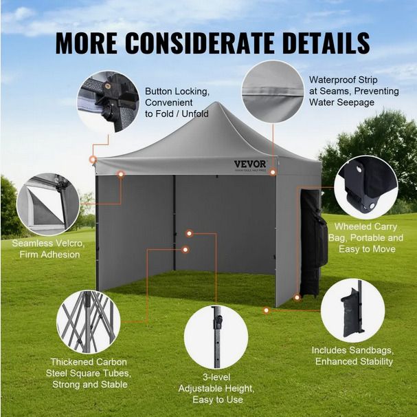 Outdoor Tent 10ft by 10ft