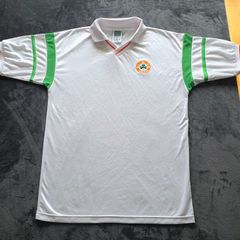Ireland 1988 1989 Away Soccer Jersey Mens Large