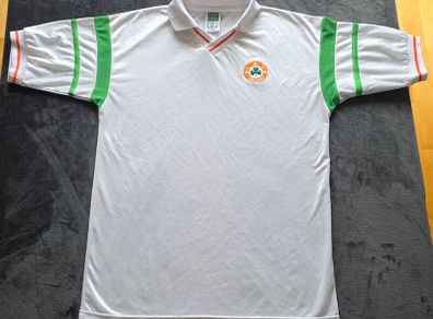Ireland 1988 1989 Away Soccer Jersey Mens Large
