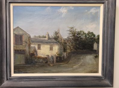 Historic Oil painting of Howth, Co. Dublin.