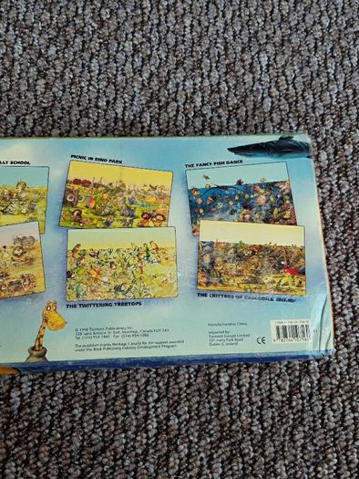 Vintage Tormont Animal Playtime Children's Puzzle