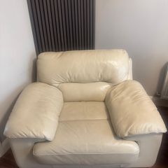 Leather armchair