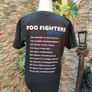 Foo Fighters 2019 European Tour T-shirt  Size Medium  Front and Back Print's  Excellent Condition Image 4