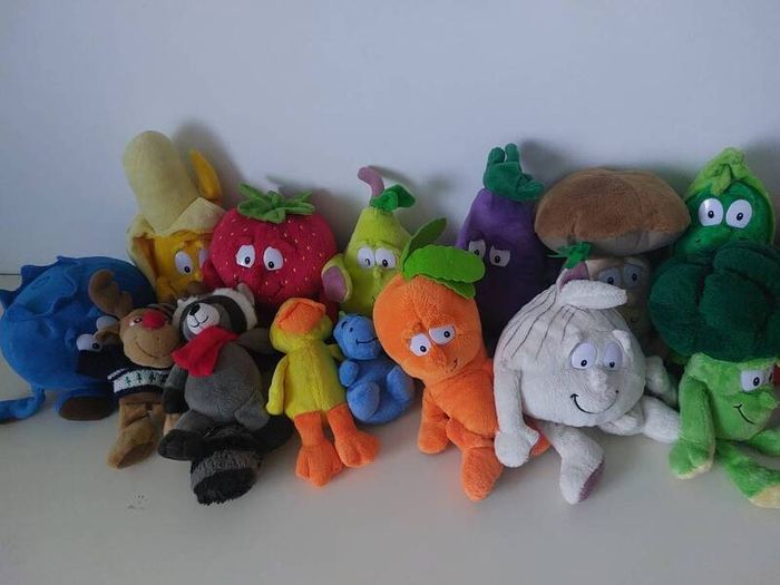 Selection of stuffed animals