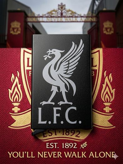 Liverpool FC Laser Engraved Wallet