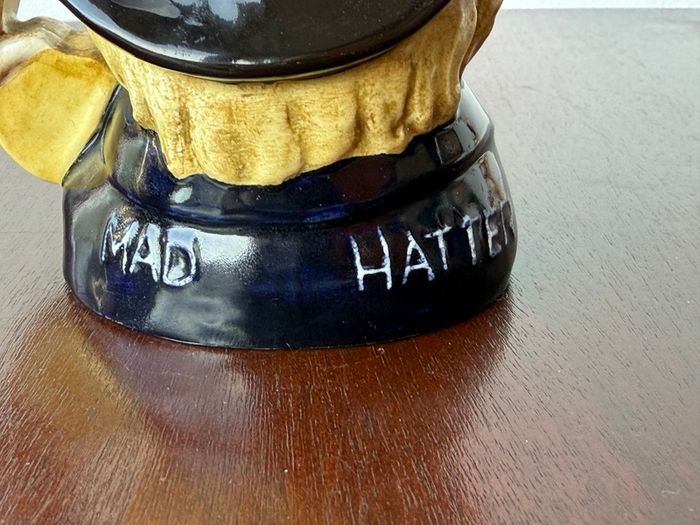 Royal Doulton Mad Hatter character jug D6602