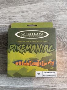 Vision Fly Line Pikemaniac  WF10 Fast Intermediate to Sink3, Used once