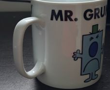 Mr. Grumpy mug