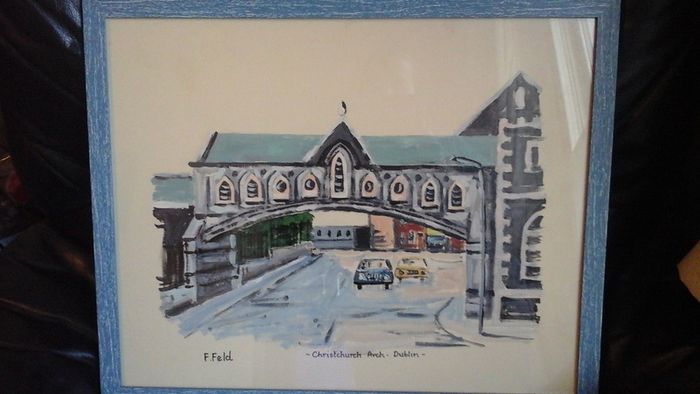 Frank Feld painting